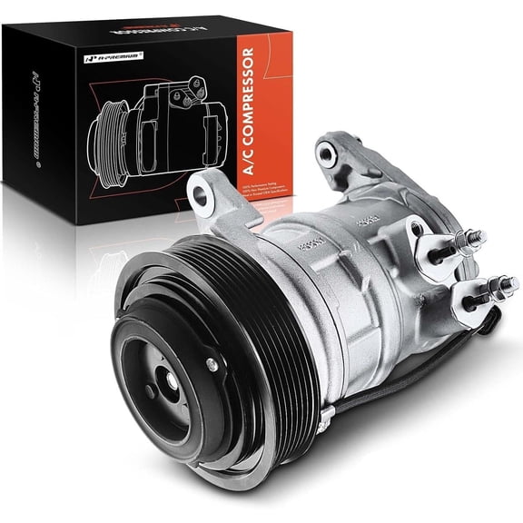 A-Premium AC Compressor with Clutch Compatible with Dodge 1500 2500 3500 2003-2008 Ram 4000 2005-2008