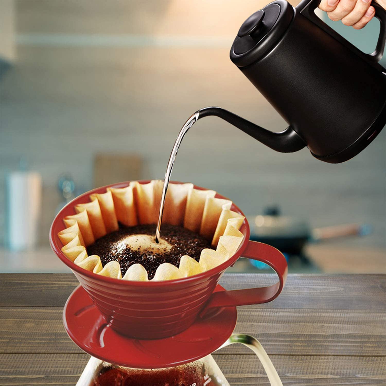 1-4 Cup Coffee Filters, Disposable 