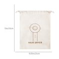 thumbnail image 3 of HongHeng 1-Pack Hair Dryer Bags, Hair Tool Organizer with Drawstring, Travel Bathroom Hair Dryer Bag - Travel, Gym, Hotel, Home Use, 3 of 6