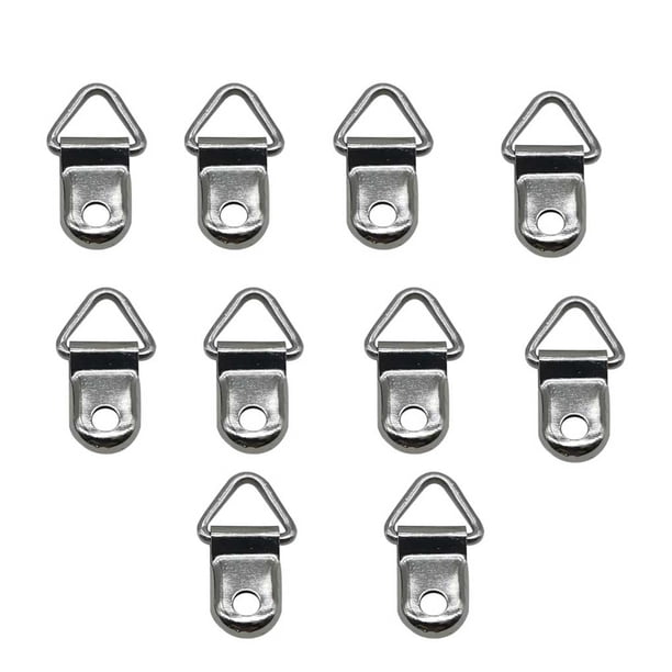 Kenally 100 Uds. Gancho de Metal semicírculo ganchos geométricos colgadores modernos suministros de punto de cruz pintura al óleo pared de fotos Herramientas y ferretería Plata 763 Trimarca Kenally TO011145-04