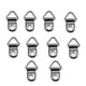 thumbnail image 5 of Eigraketly Gancho de 100 uds, ganchos de agujero geométrico semicircular, anillo colgante moderno Simple, colgadores de suministros para el Type3 NO3, 5 of 6