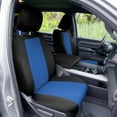 thumbnail image 3 of For 2022 – 2024 Dodge RAM 1500 FH Group Neoprene Waterproof Custom Fit Car Seat Covers  - Front Blue, 3 of 5
