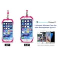 thumbnail image 4 of Pink Universal Lanyard & Card Holder, Cell Phone Tether Neck Strap Silicone Smartphone Case Compatible w/ iPhone 5 6 6S 7 8 8 Plus Galaxy S8 S9 Note 8 9 and Most Smartphones, 4 of 5
