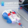 thumbnail image 5 of Tri-mode 2.4G USB Bluetooth Wireless Gamimg Mouse 12 keys RGB Game Wired Meche Mice for Windows IOS Home Office Laptop PC Gamer, 5 of 9