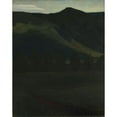 thumbnail image 2 of Thorvald Erichsen 15x18 Black Ornate Wood Framed Double Matted Museum Art Print Titled - From Klones in Vaga, Gudbrandsdalen (1894), 2 of 5