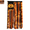 B#010, variant on Halloween Vintage Rag Flag, Four Style Layered Tassel Hanging Curtain Pumpkin Ghost Print Light Up & Basic Versions for Party Wall Decor D