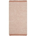 thumbnail image 5 of SAFAVIEH Montauk Sharlene Solid Braided Cotton Area Rug, Peach, 8' x 10', 5 of 7