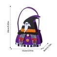 thumbnail image 2 of Halloween Candy Storage Bags Set - Reusable Fabric Treat Bags for Trick or Treating, Halloween Parties, Festive Celebrations and Food Storage Solutions, 2 of 7