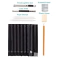 thumbnail image 2 of PEACNNG Sketching Pencil Set, Drawing Pen Charcoal Sketch Included Graphite Pencils, Charcoal Pencils, Paper Erasable Pen, 30pcs Total for Beginners Artist, 2 of 5