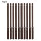 thumbnail image 1 of 10PCs Wall Concealed Shelf Support Floating Steel Plastic Cover Hardware Accessory Removable, 1 of 3