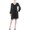 Black, variant on Inc International Concepts Womens Long-Sleeve Shift Dress Black S