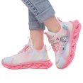 thumbnail image 3 of Akiihool Girls Sneakers Boys Girls Light Up Shoes LED Flashing Lightweight Mesh Breathable Adorable Running Sneakers for Toddler and Little Kid (Pink,4-4.5 Years), 3 of 9