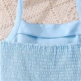 thumbnail image 5 of Girl Dresses Halter Neck Smocked Casual Swing Dress Girls Dresses Size 11-12 Years, 5 of 9