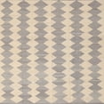 thumbnail image 1 of Ahgly Company Indoor Square Contemporary Deep Peach Orange Abstract Area Rugs, 4' Square, 1 of 6