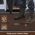 thumbnail image 3 of WANLISELL 3' x 5' Outdoor Mats, Non-Slip Large Doormat, Heavy Duty Entry Rug for Home & Commercial, Brown, 3 of 10