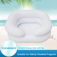 thumbnail image 2 of Inflatable Shampoo Basin with Tube Hair Washing Basin Wash Hair In Bed Hair Washing Bowl for Elderly Disabled Pregnant Injured, 2 of 7