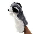 thumbnail image 4 of YUNAFFT Hand Puppets Plush Raccoon Stuffed Animals Toys Imaginative Pretend Play Storytelling(4 Pack), 4 of 4