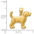 thumbnail image 7 of 14K Yellow Gold Beagle Pendant, 7 of 7