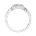 thumbnail image 3 of Aonejewelry 3/4 Ct Two-Stone Diamond Wedding Ring 14K White Gold, 3 of 4