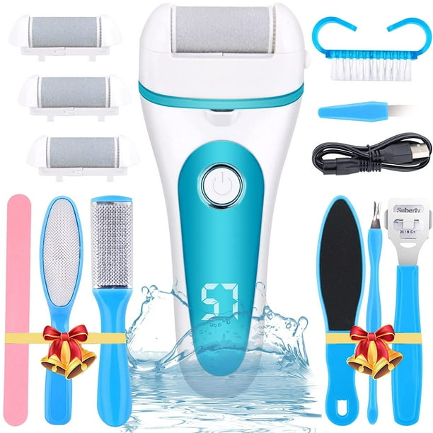 Callus Remover for Feet Electric, Suncharm Rechargeable Pedicure Tools