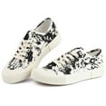 thumbnail image 5 of JENN ARDOR Women's Low Top Canvas Sneakers Classic Lace-up Walking Shoes, 5 of 6