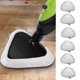 thumbnail image 1 of 6pcs Microfibre Steam Mops Cleaning Pads Replacement Steam Mop Compatible For H2o X5 H20 Washable, 1 of 5
