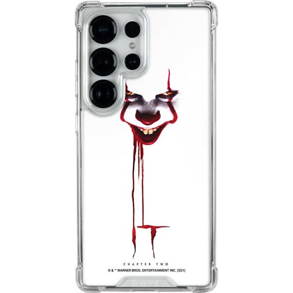 Skinit Warner Bros IT Volume 2 Pennywise Bloody Galaxy S25 Ultra Clear Case
