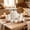White, variant on 7Pcs Assorted Artificial Brushed Pumpkins Rustic Decorative Foam Pumpkins for Fall Halloween Harvest Wedding Baby Shower Tabletop Centerpiece Mantel Kitchen Decoration
