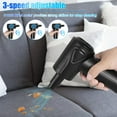 thumbnail image 3 of Compressed Air Duster  3 Speed Mode Cordless Electric Air Blower with LED Light Adjustable Dust Blower 6000mAh Rechargeable, 3 of 9