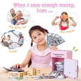 thumbnail image 2 of LWBDD Kids Toys Piggy Bank for Girls 6-8 - Electronic ATM Machine Money Safe for Kids Girl Gifts, 2 of 6