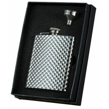 

Visol VSET33-1331 Rhombus Stainless Steel Essential Flask Gift Set