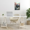 thumbnail image 3 of Stupell Industries Surreal Reflective Ball Landscape Painting Unframed Art Print Wall Art, 13 x 19, 3 of 8