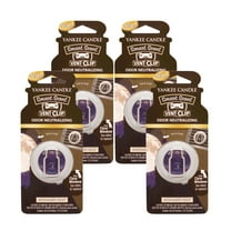 Yankee Candle Smart Scent Vent Clip Car Air Freshener, 5 Pack
