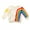 Yellow, variant on Hirigin Kids Baby Girl Rainbow Tassel Sweatshirts Crewneck Long Sleeve Sun Print Pullover Sweater Top Spring Fall Clothes