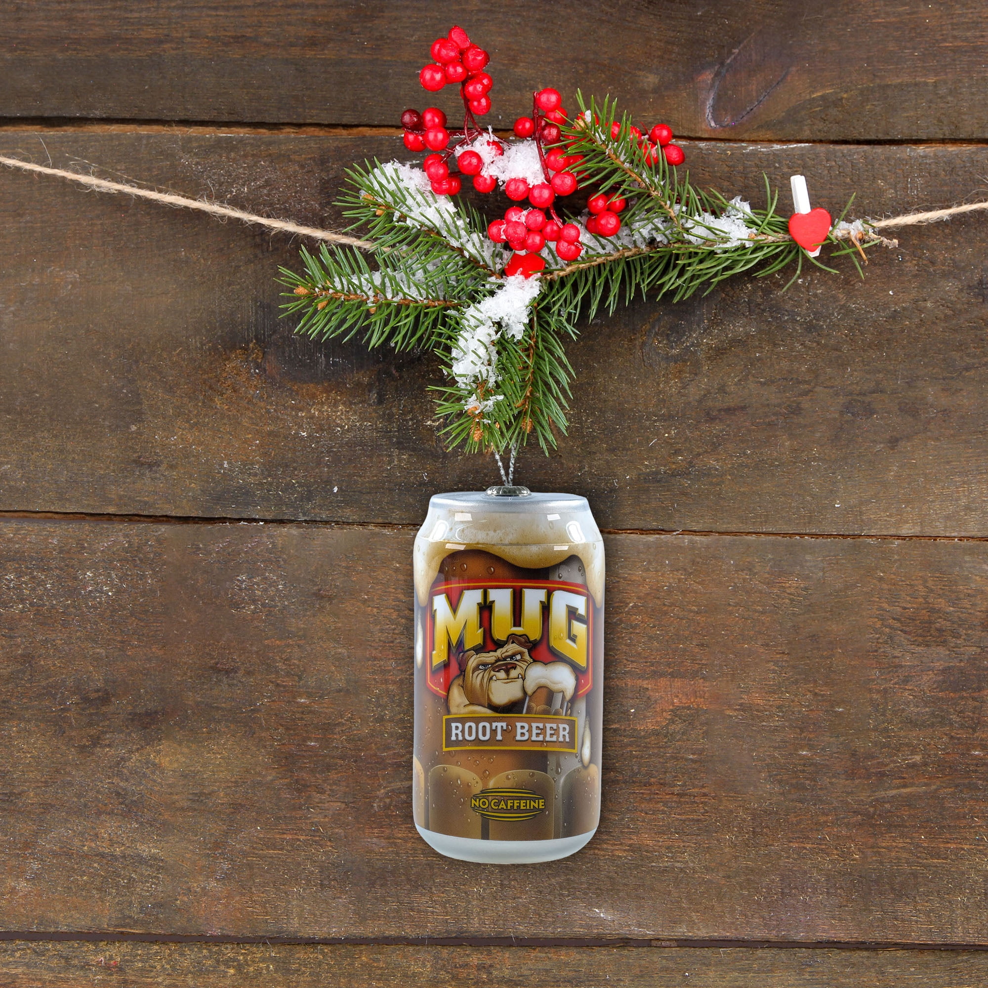 Mug Root Beer Can Christmas Tree Ornament