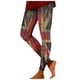thumbnail image 2 of WILLBEST Leggings Con Estampado Tie-Dye Del Día de La Independencia Para Mujer, Pantalones de Yoga de Cintura Alta, Para Entrenamiento, Correr, Atletismo, Estiramiento, Cómodos, Para Fitness Grande, 2 of 5