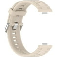 thumbnail image 4 of Fit4 Pro Smart Watch Replacement Band Durable Silicone Strap With Secure Silver Buckle Accessory, 4 of 4