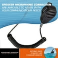 thumbnail image 3 of 6" Black Submersible Speaker Microphone for 750/760/850, 3 of 6