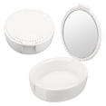 thumbnail image 4 of Denture Container, Durable PP Eco Friendly Denture Case Lightweight Portable  For Denture White, 4 of 8