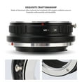 thumbnail image 4 of MD Lens To RF Mount Camera Body Adapter, Aluminum Alloy Lens Mount Adapter Manual Focusing  For Photography, 4 of 8
