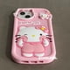 thumbnail image 5 of Sanrioed Hellokittyed funda de silicona para teléfono móvil, carcasa protectora para Iphone 12 13 15 Promax, 5 of 5