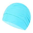 thumbnail image 2 of Gorro de baño,Gorro de baño de nailon para mujeres y hombres con pelo largo,Gorro de natación portátil para adultos,antideslizante,para surf,Gorro de natación de entrenamiento con trenzas, 2 of 8