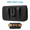 thumbnail image 7 of EEEkit Large Cell Phone Holster Case, Belt Clip Phone Holder Pouch Fit for iPhone 14 13 12 11 Pro Xs Max, Black, 7 of 7