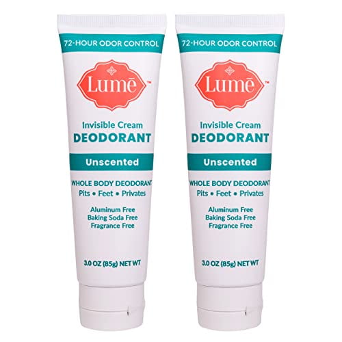 Lume Natural Deodorant Hypoallergenic and Safe For Sensitive Skin
