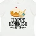 thumbnail image 4 of Inktastic Happy Hanukkah Dreidel Donut Boys or Girls Toddler T-Shirt, 4 of 5
