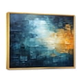 thumbnail image 2 of Designart "Sky Celestial Serenity composition" Modern Floater Framed Wall Art Living Room, 2 of 7