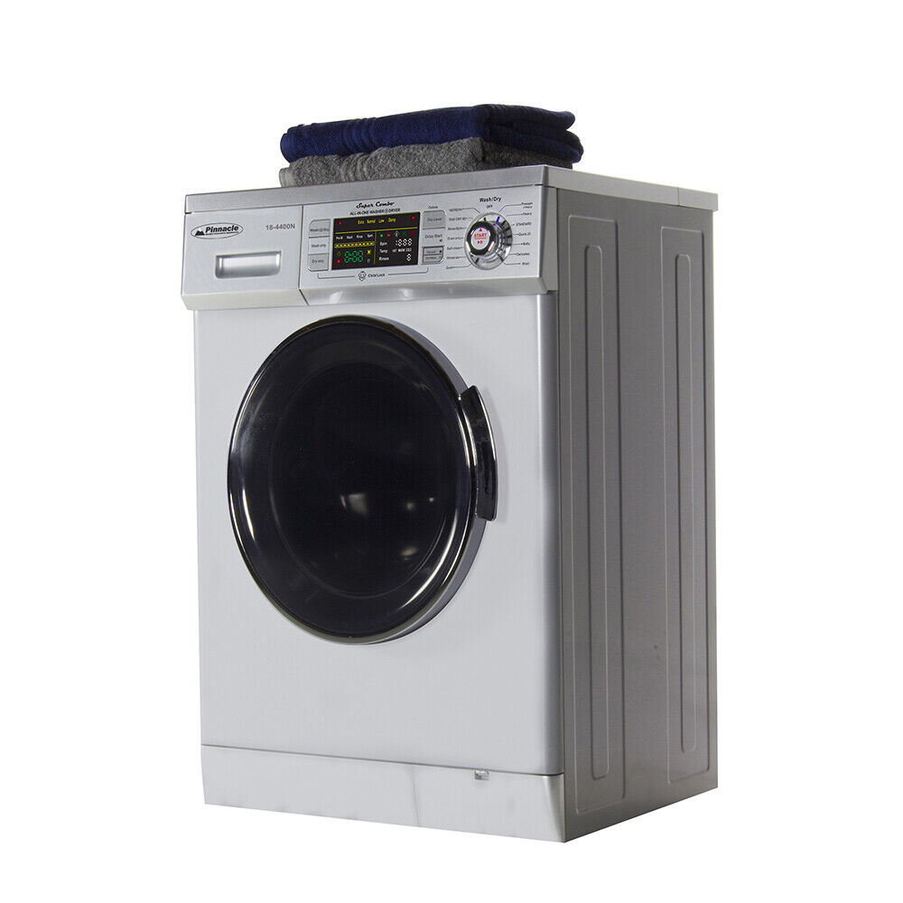 Equator All-in-One 13 lb Compact Combo Washer Dryer, Silver - image 3 of 5