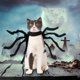 thumbnail image 5 of S Disfraz de araña de peluche realista para perro y gato ajustable de Halloween, 5 of 5