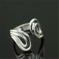 thumbnail image 3 of 925 Sterling Silver Open Charm Boys and Girls Gifts Jewelry Ring #196, 3 of 6