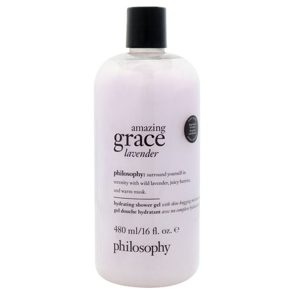 Philosophy Amazing Grace Lavender Hydrating Shower Gel , 16 oz Shower Gel
